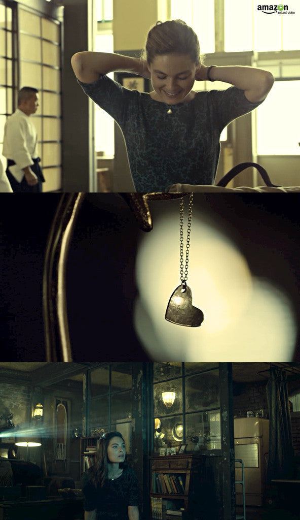 Gold Heart Necklace | Man in the High Castle