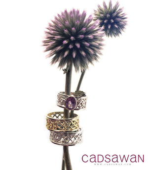 Thistle Woven Ring